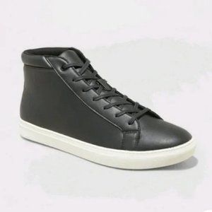 Landry High Top Sneakers Black - Goodfellow & Co 9.5